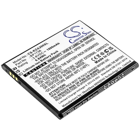 Bsc Preferred Kazuna eTalk MYFLIX KAZN20 KAZN20PP Mobile Phone Replacement Battery CS-KZA200SL